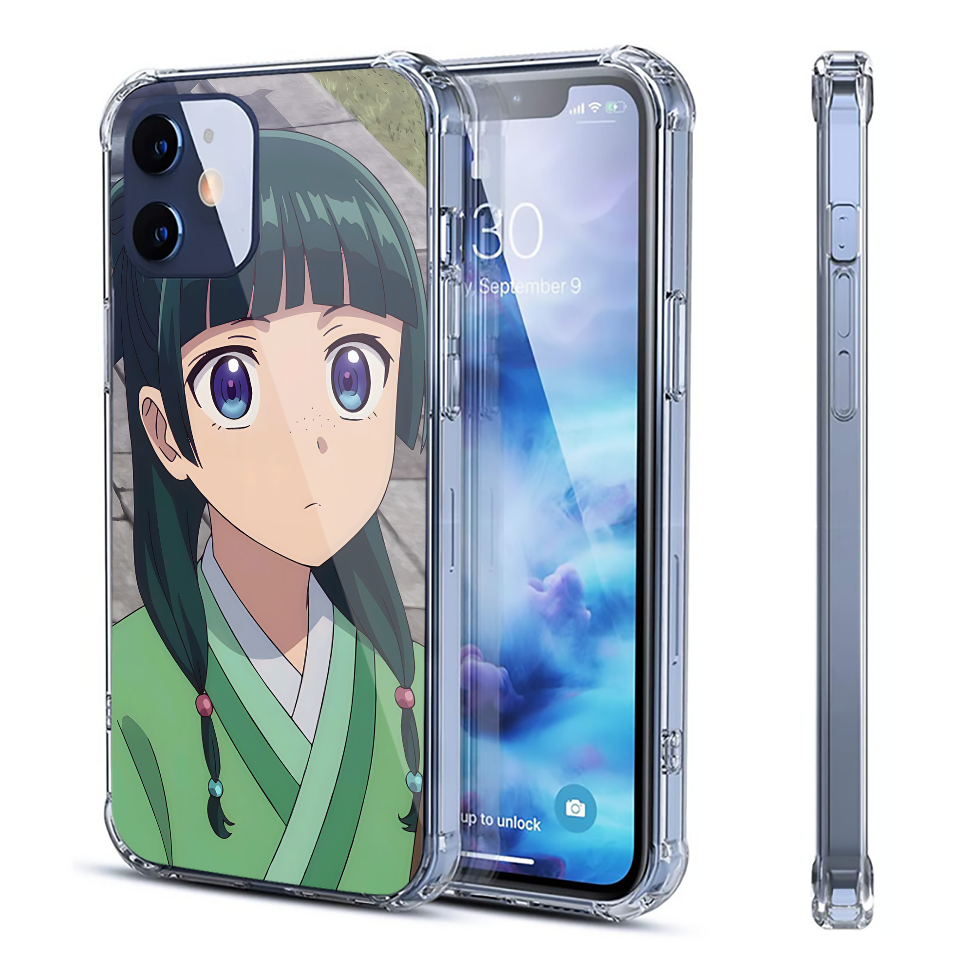 （画像用） 薬屋のひとりごと The Apothecary Diaries 【iPhone 12シリーズ対応】透明スマホケース（クリアソフトケース）